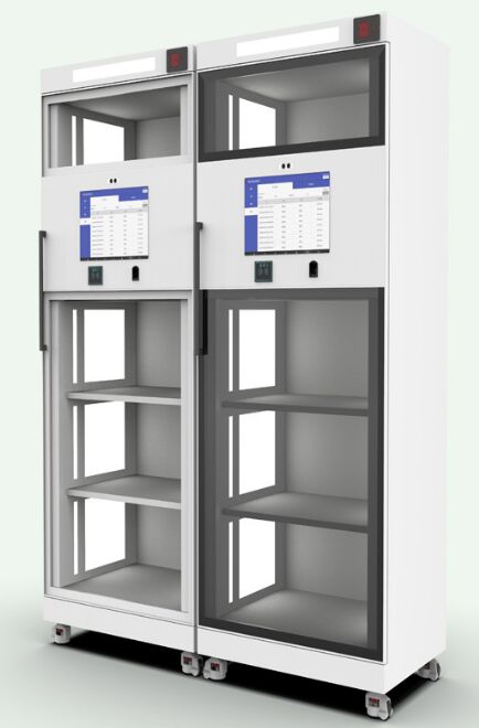 Hospital and Lab Automated RFID Dispensing Cabinets for Secure Medication Inventory, Large storage capacity
